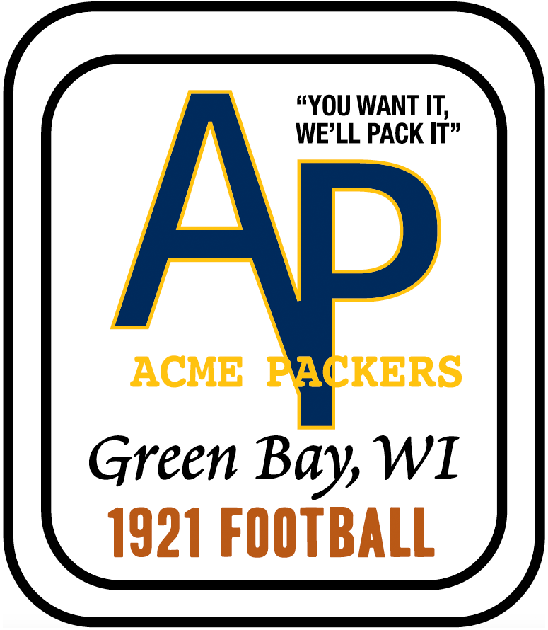 Green Bay Packers 1921 Primary Logo iron on paper